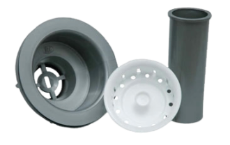 CANASTILLA 4" PLASTICO